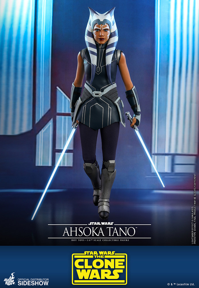 Hot Toys Star Wars Clone Wars Ahsoka Tano Sixth Scale Figure